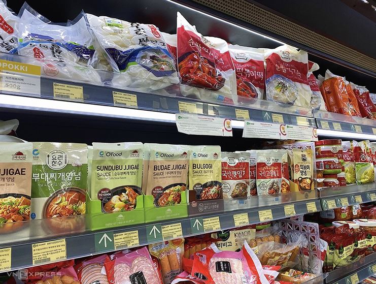 Danh sách các siêu thị Hàn Quốc tại Hà Nội - Kệ siêu thị VNT JSC