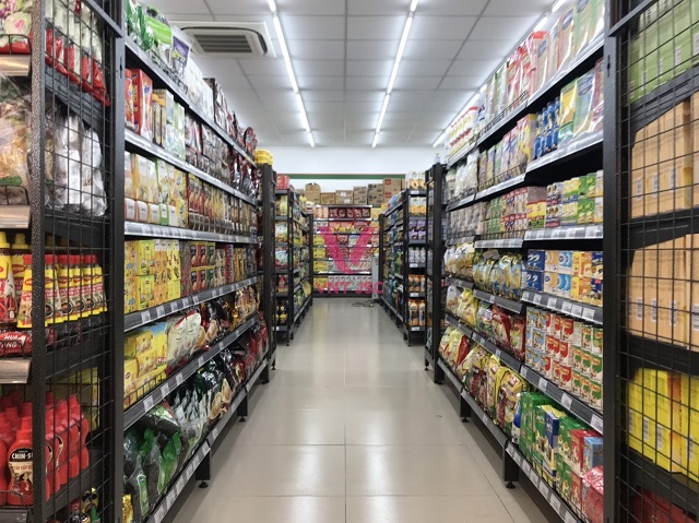 Dự án kệ siêu thị Coop Food tại Phú Yên 1