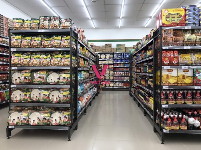 Dự án kệ siêu thị Coop Food tại Phú Yên 2