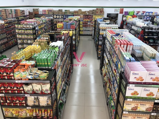 Dự án kệ siêu thị Coop Food tại Phú Yên 3